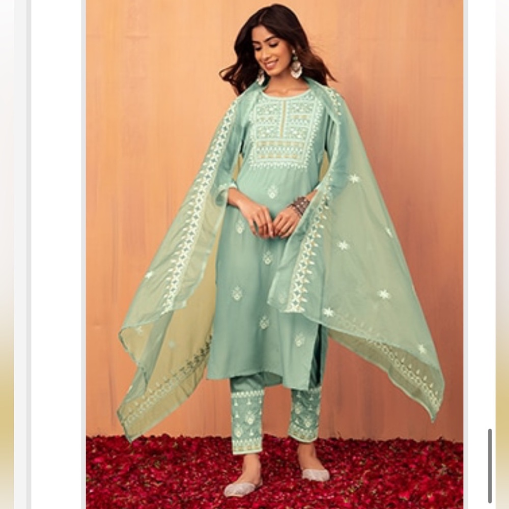 Green Kurta